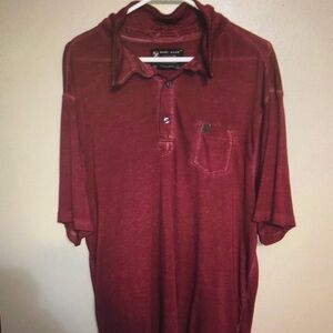 Men's Red Polo Shirt